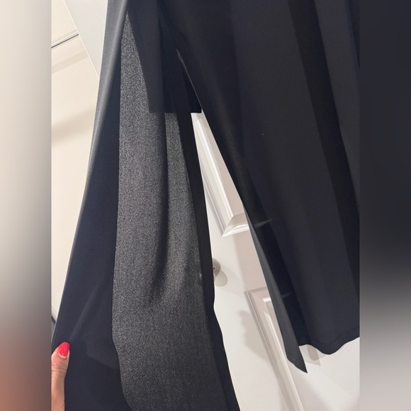 Vintage David Warren Open Front Single Button Duster Maxi Blazer - Picture 6 of 8